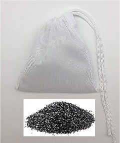 Biological Trapping RedTop Biofilter Aquarium Carbon Media Micron Mesh Tie-String Bag Pre-Filter